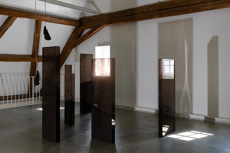 Ausstellungsansicht, Marie Matusz - Épochè, Kunst Raum Riehen, 2020. Photo: Diana Pfammatter