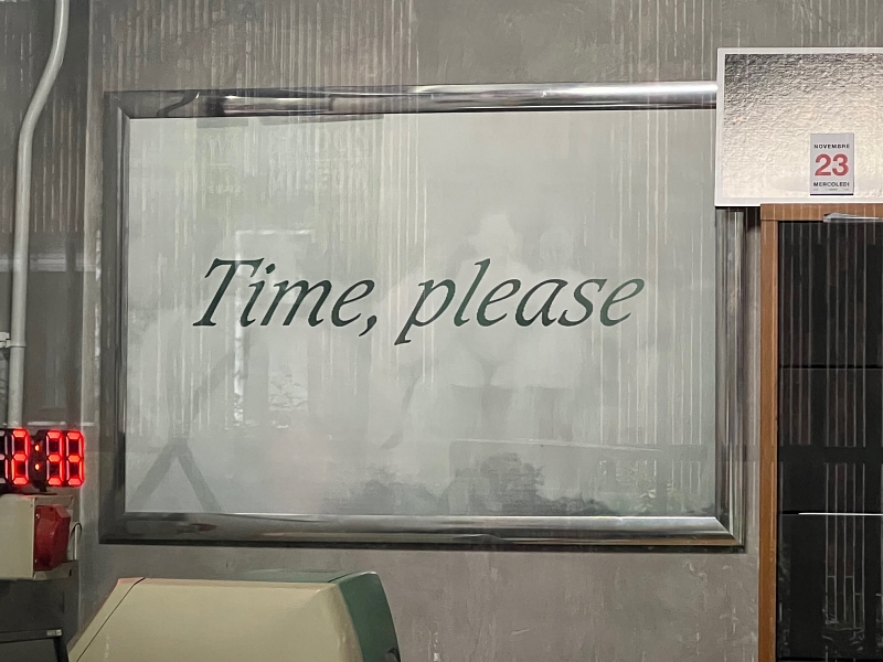 Release der Publikation zur Ausstellung "Time, please"