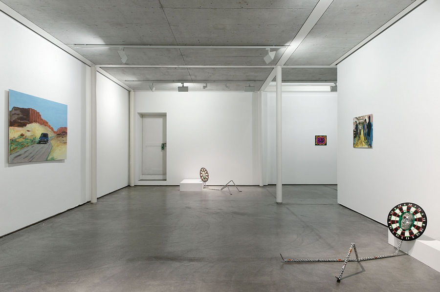Ausstellungsansicht, David Chieppo / Cassidy Tonner. What you see first, Kunst Raum Riehen, 2021. Photo: Gina Folly