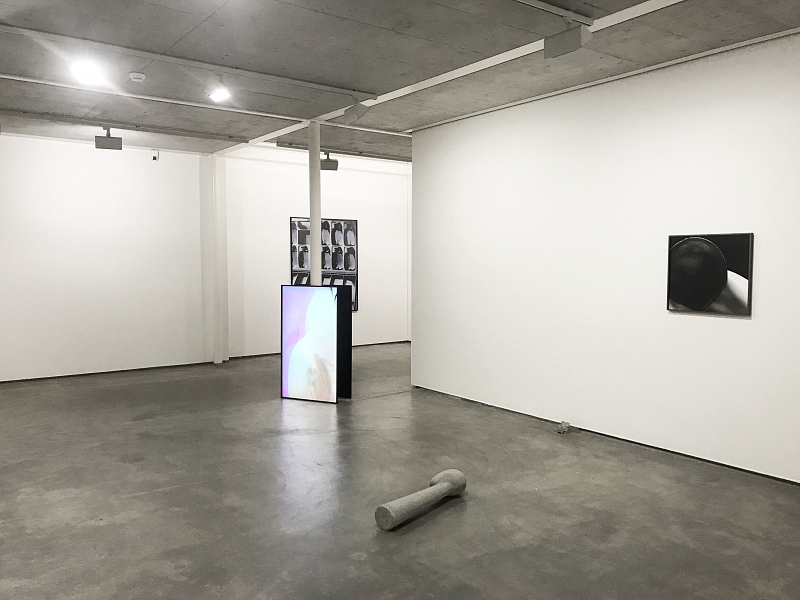 Ausstellungsansicht, Louisa Clement, Language of realities, Kunst Raum Riehen, 2018